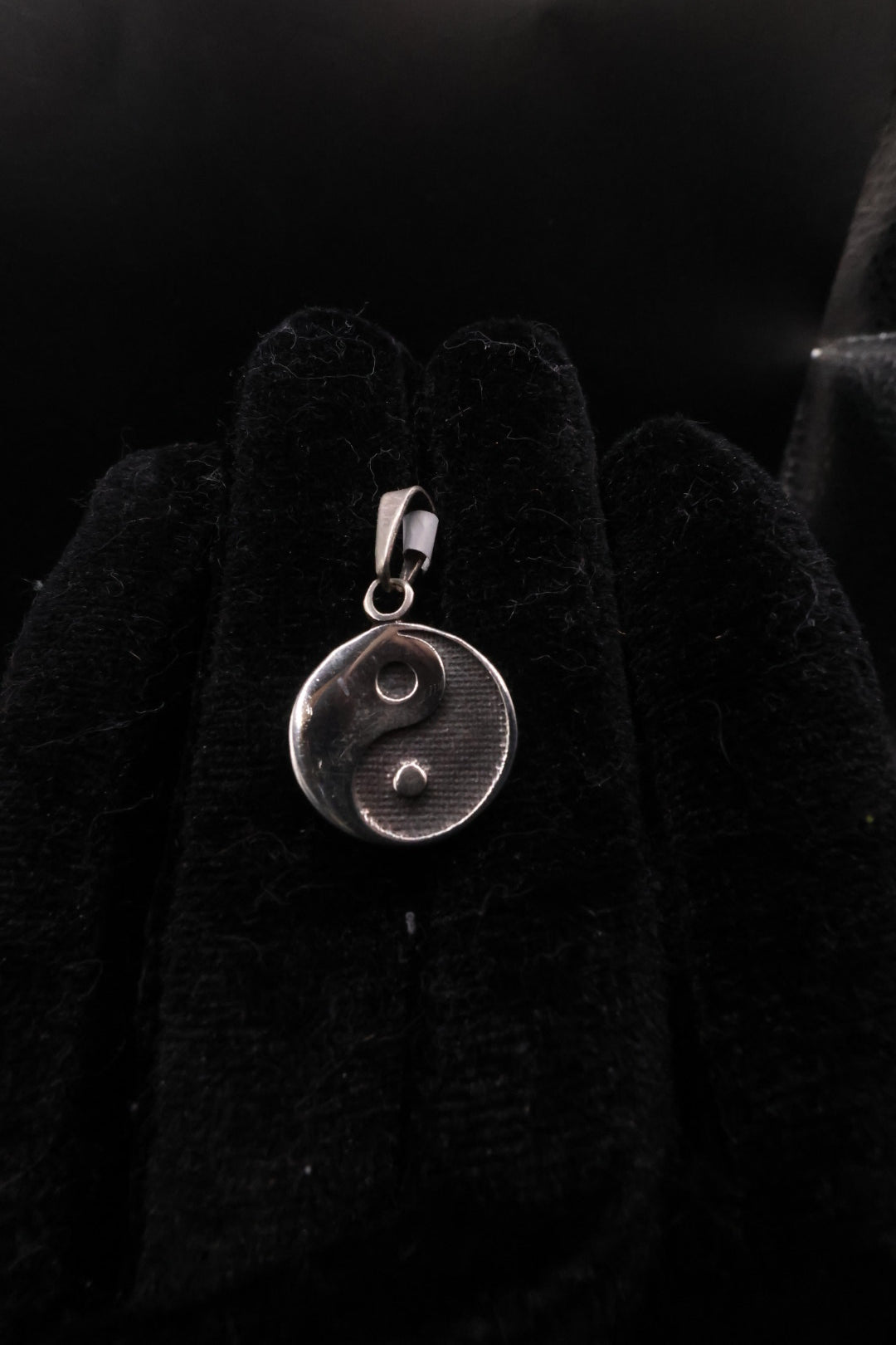 Ying yang small pendant 925 silver