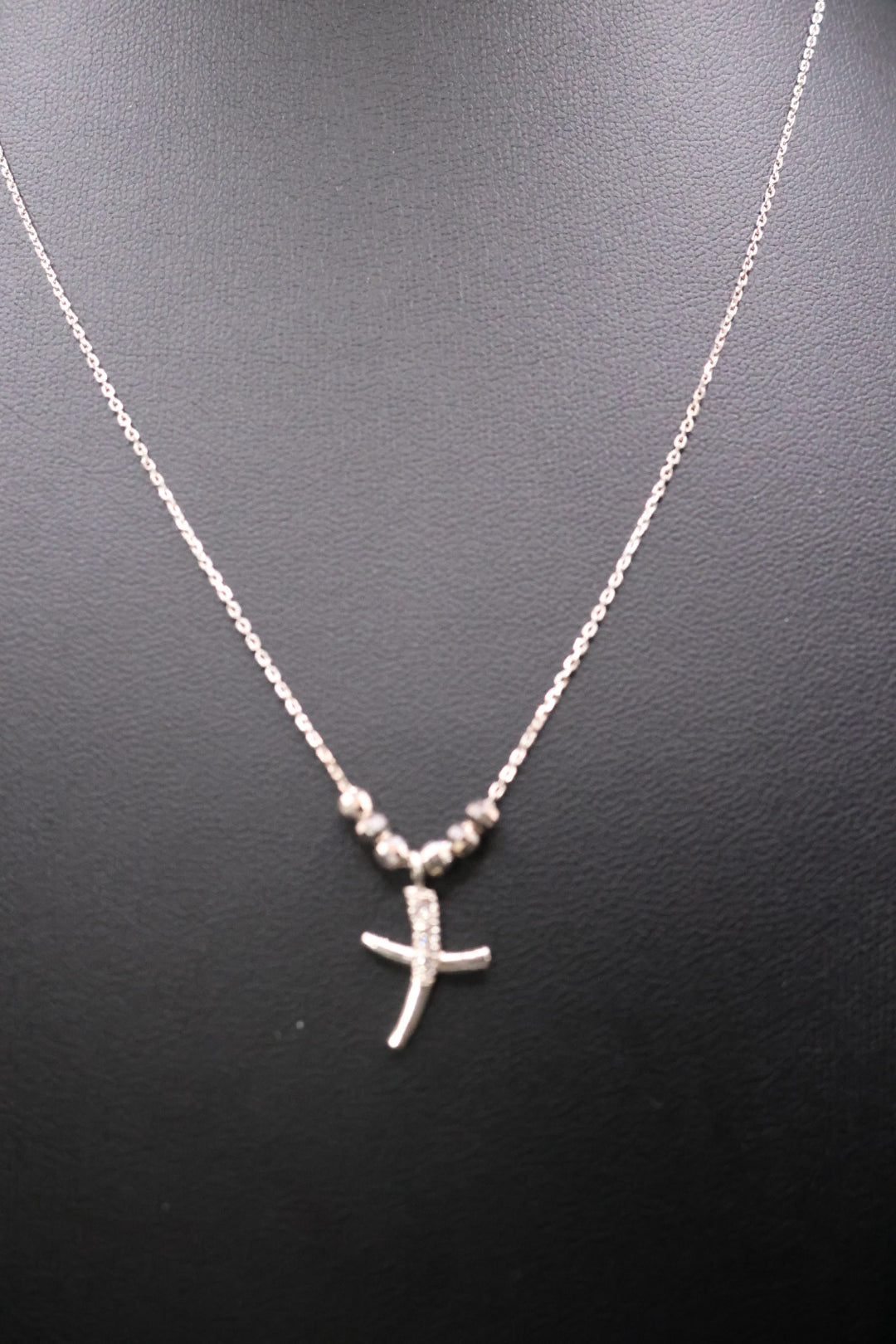 Mini cross necklace 925 silver