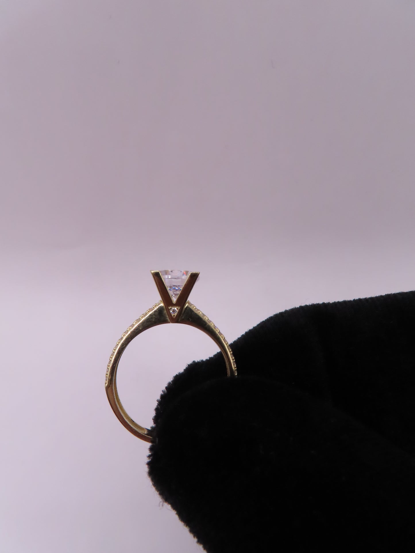 10k Gold Engagement Ring Sz6