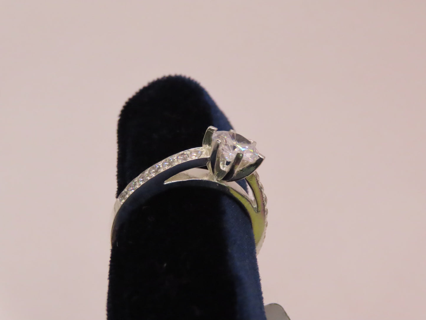 925 silver promise ring sz/9