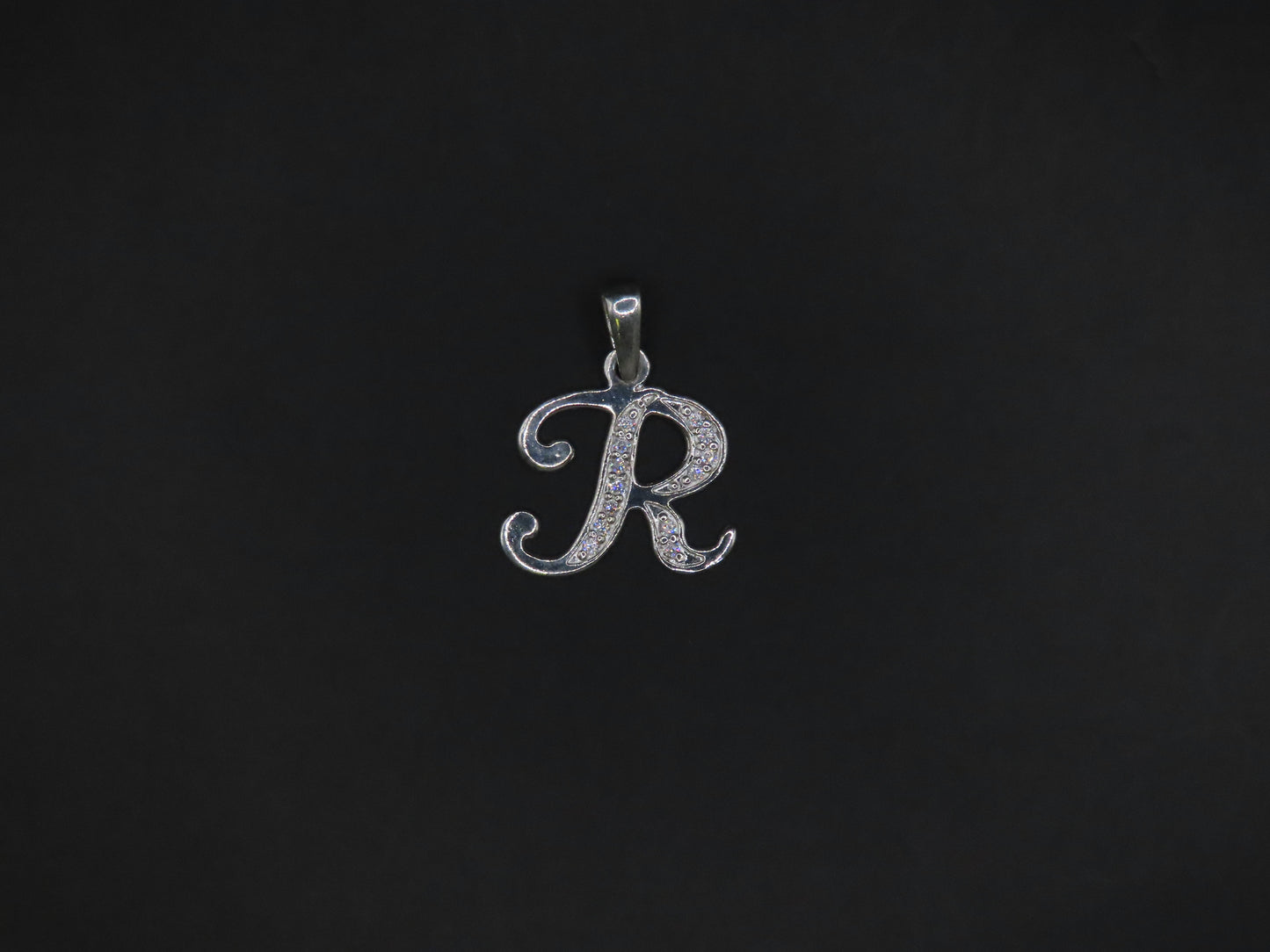 “R”925 SILVER LETTER