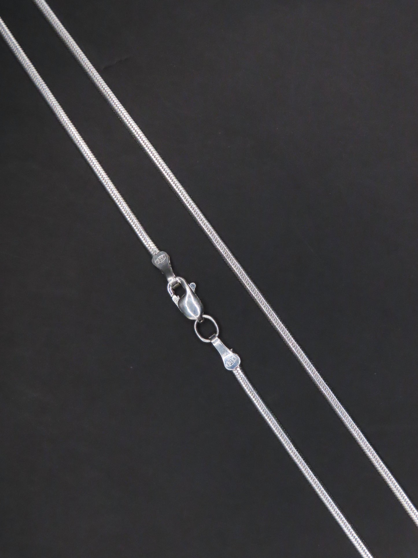 925 SILVER CHAIN 19.5IN/1MM