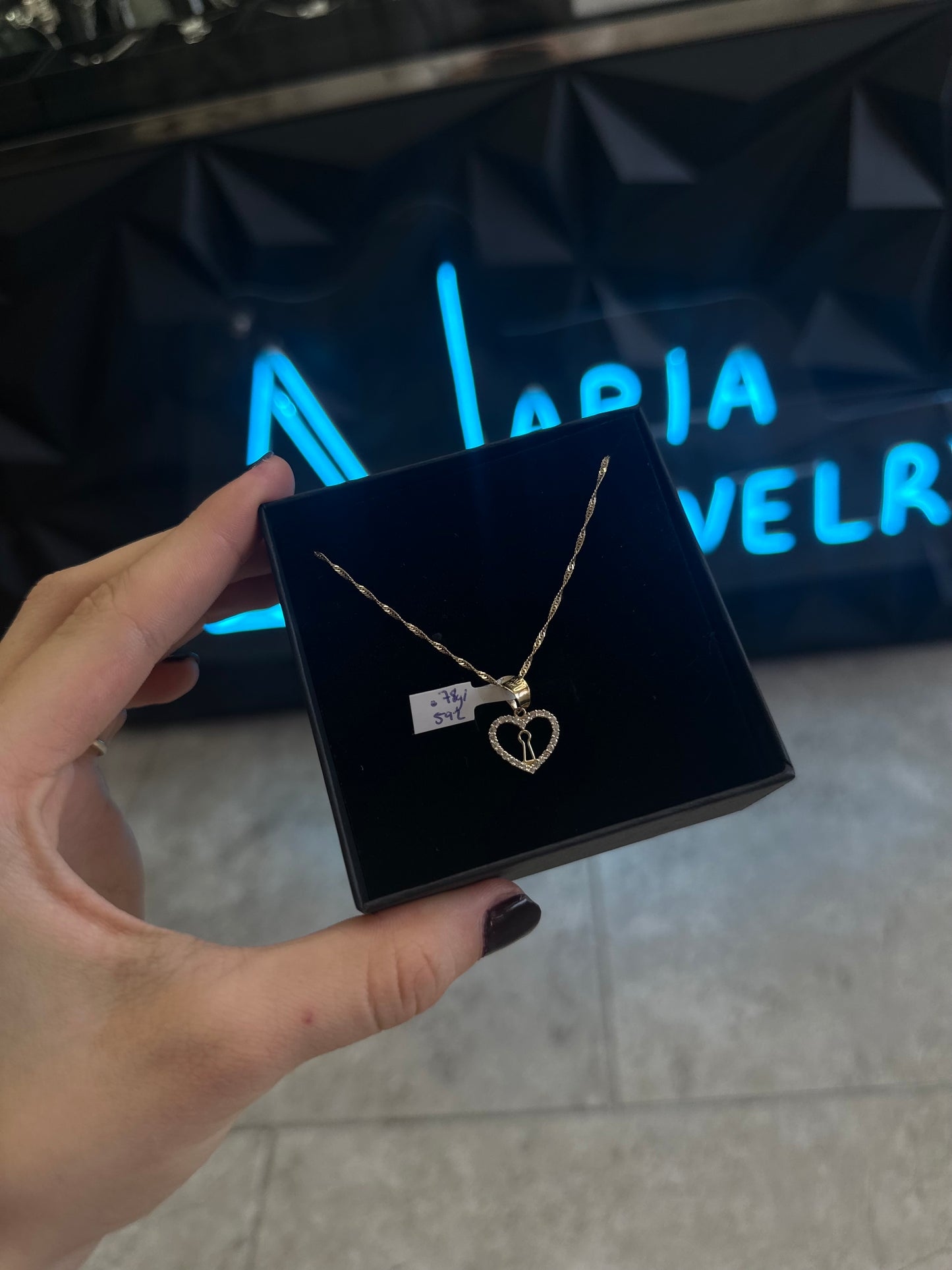 10k gold heart set