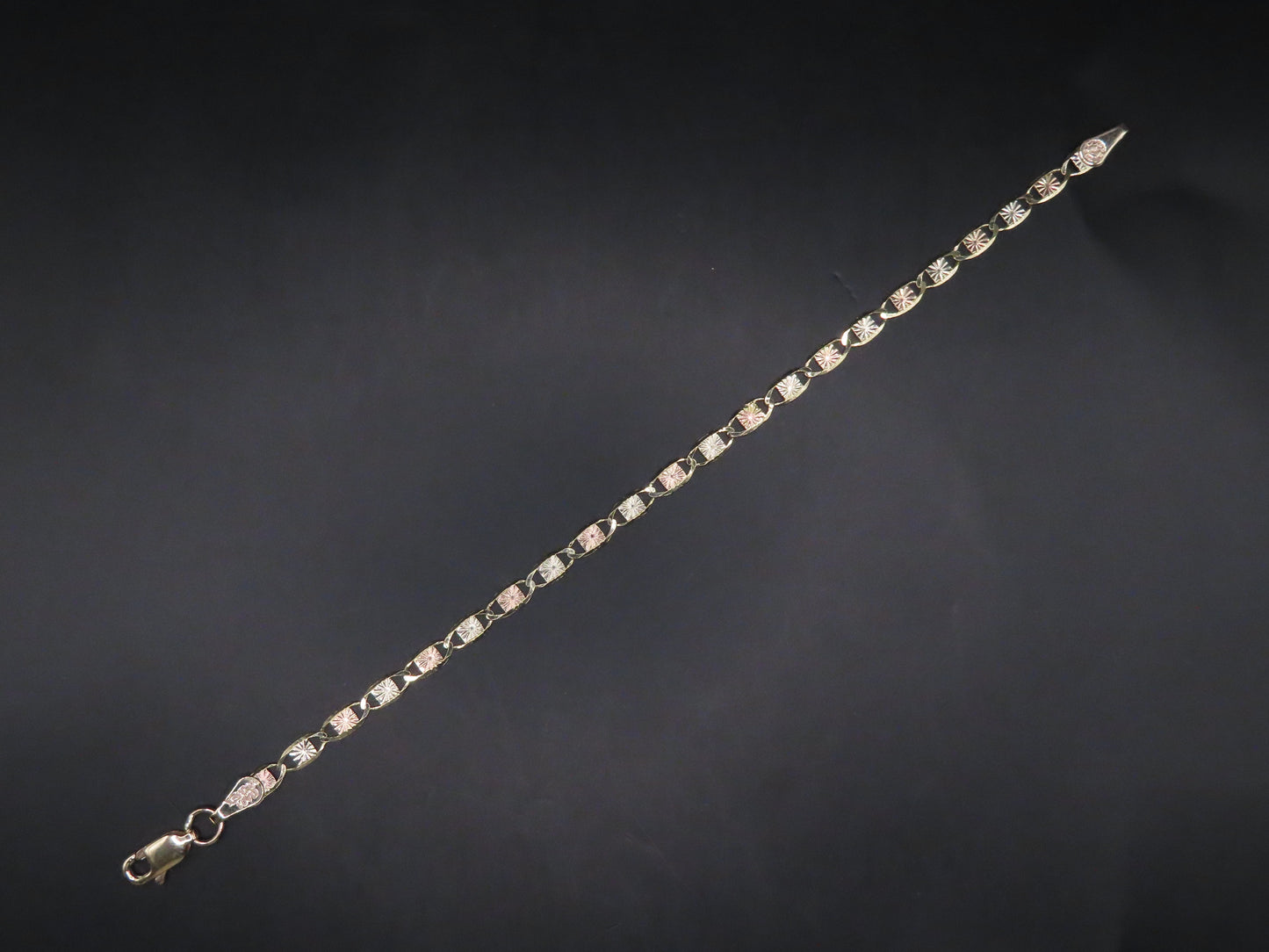 10k 3TONE Gold Bracelet