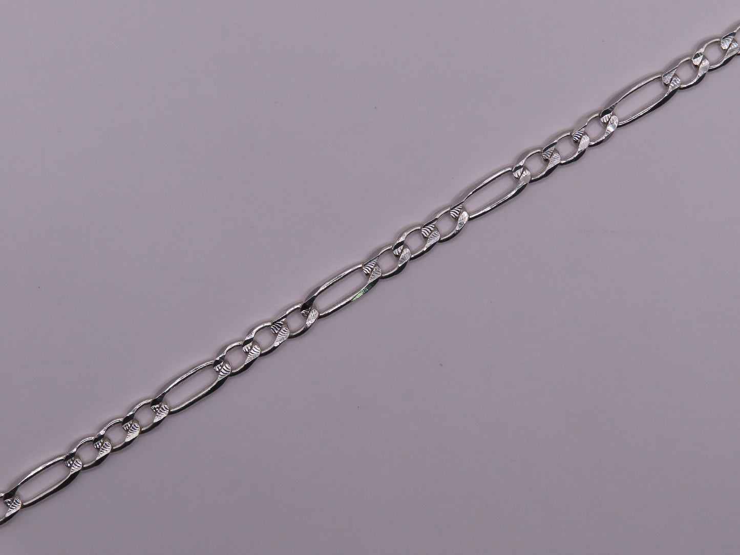 Diamond Cut Figaro 23in /5mm