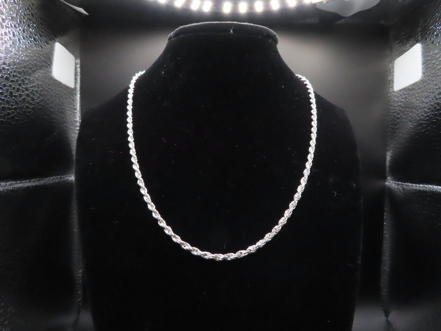 Rope chain 17in/3mm