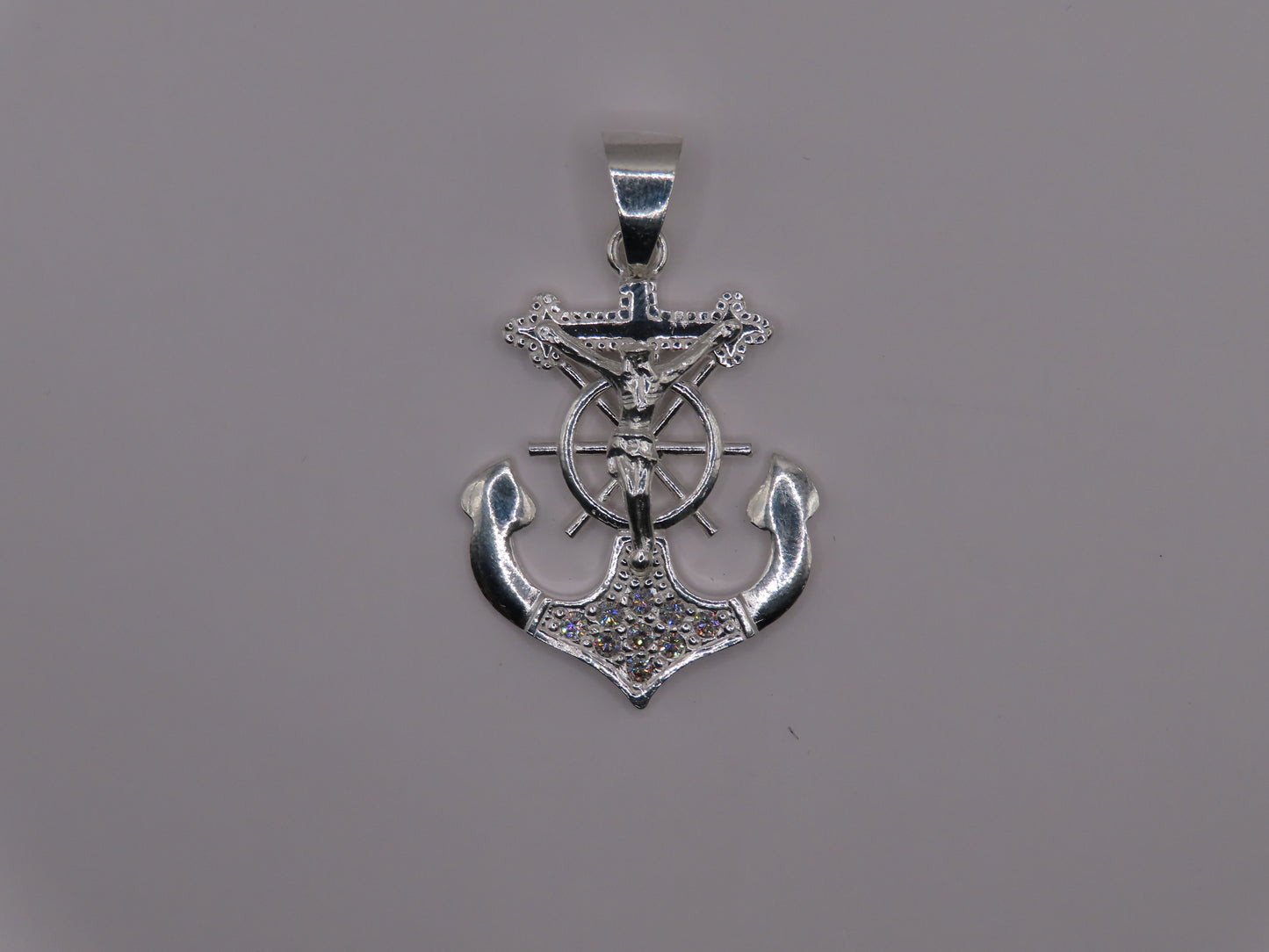 Anchor w/Jesus 4.8cm