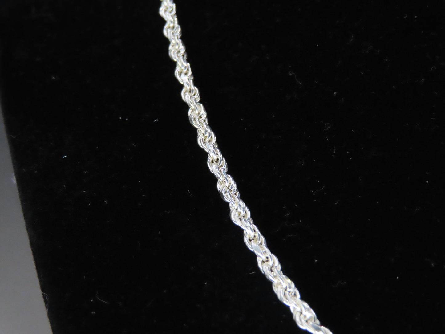 Rope chain 17in/3mm
