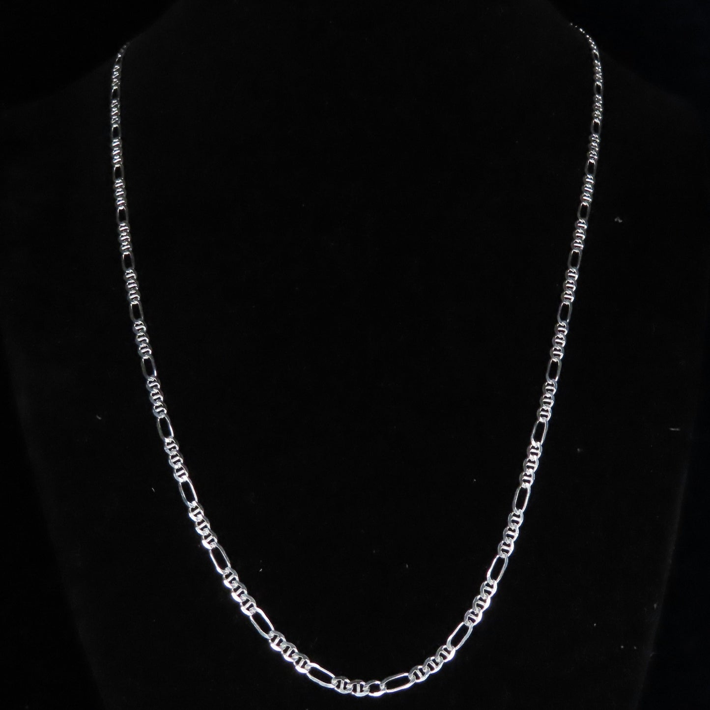 Figaro chain 21.5in/3mm