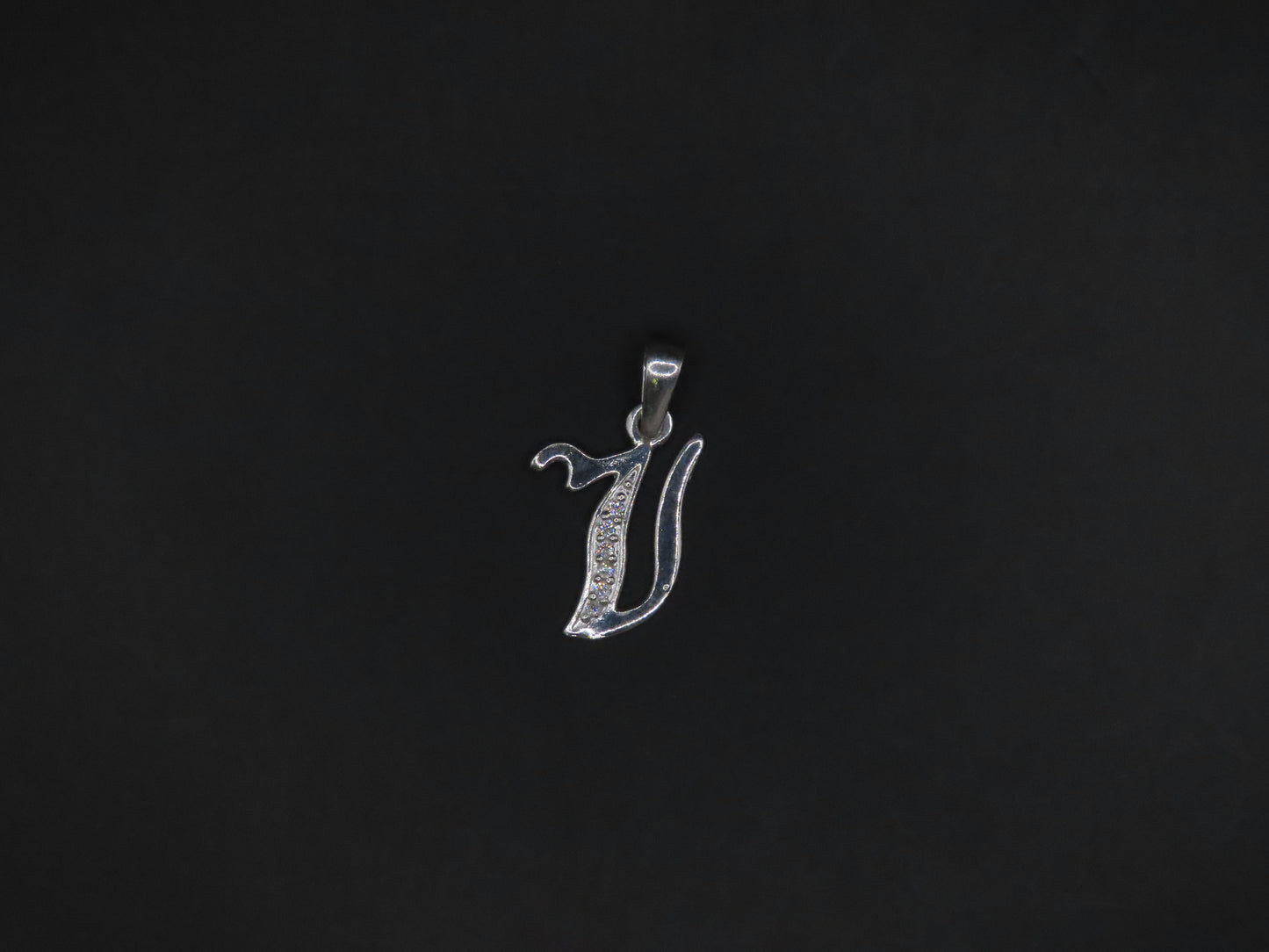 “V”925 SILVER LETTER