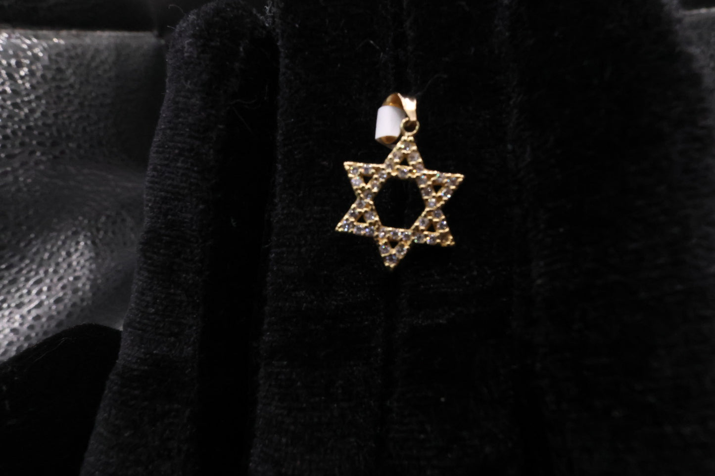 Star of David pendant 10k gold