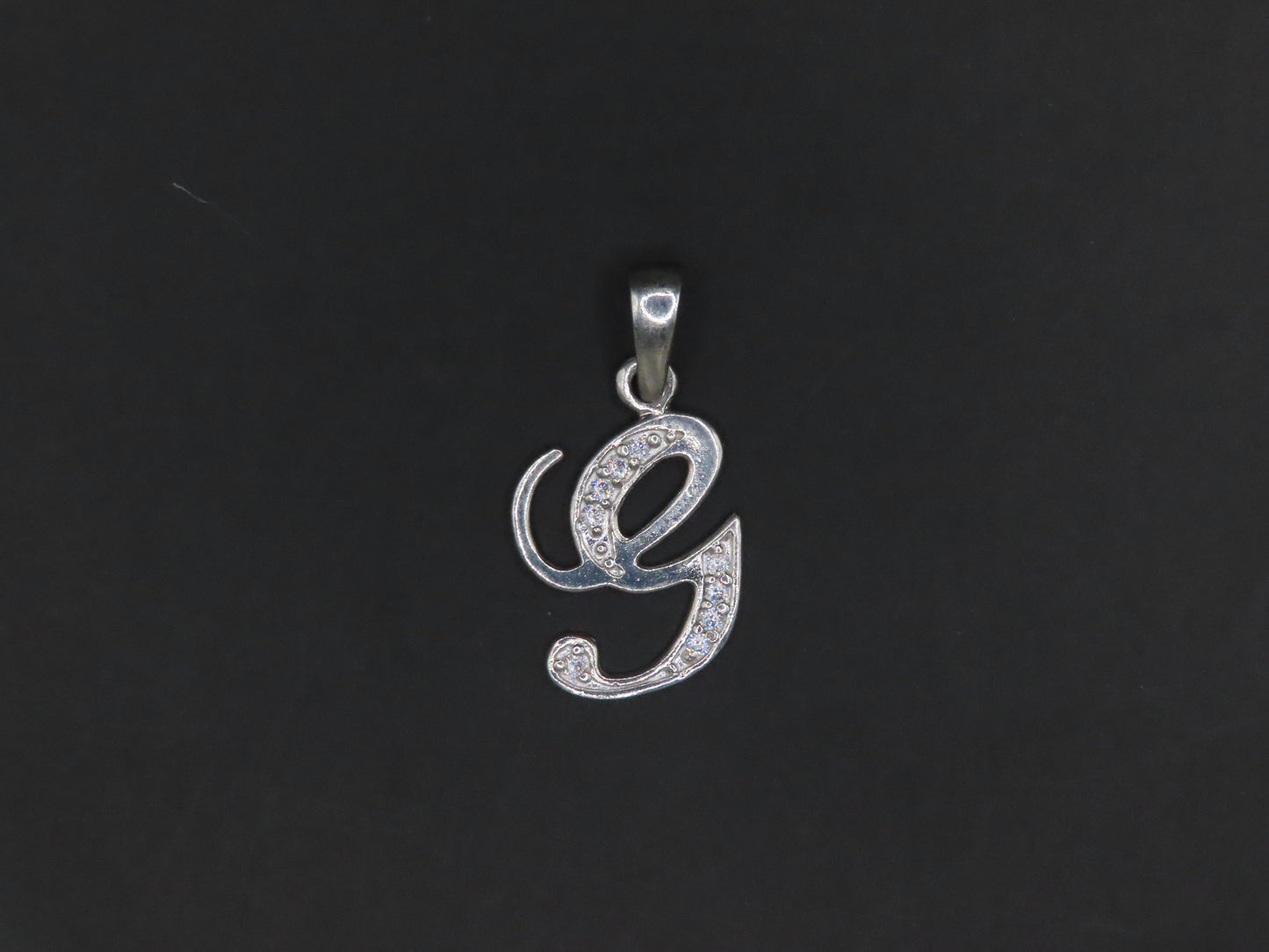 “G” 925 SILVER LETTER