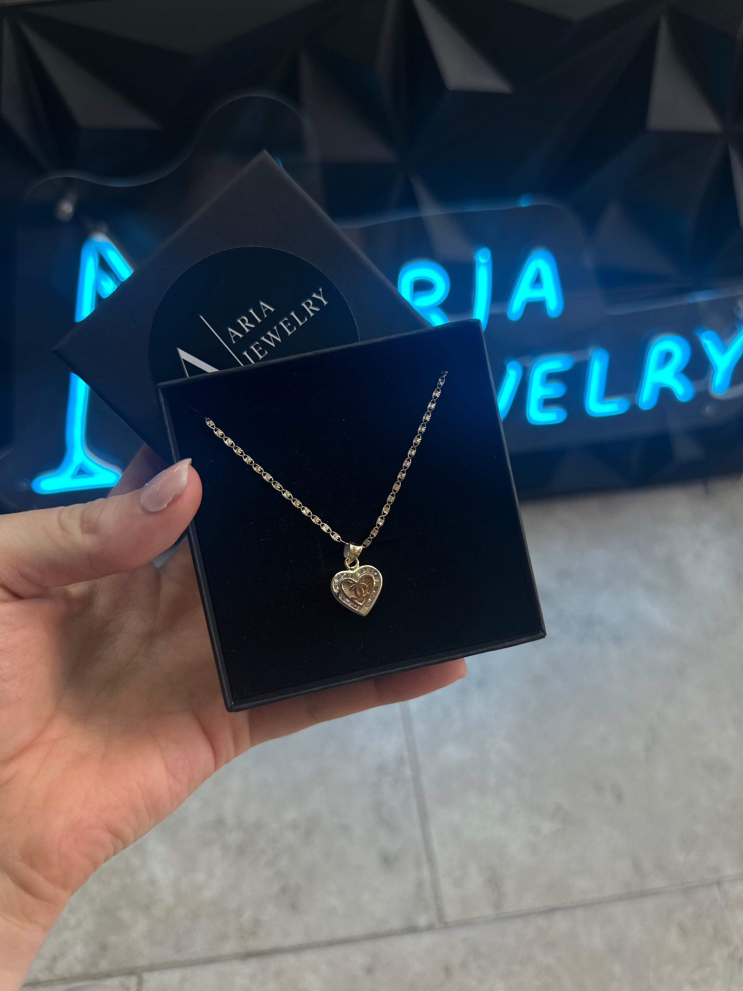 10k 3 tones  gold heat set