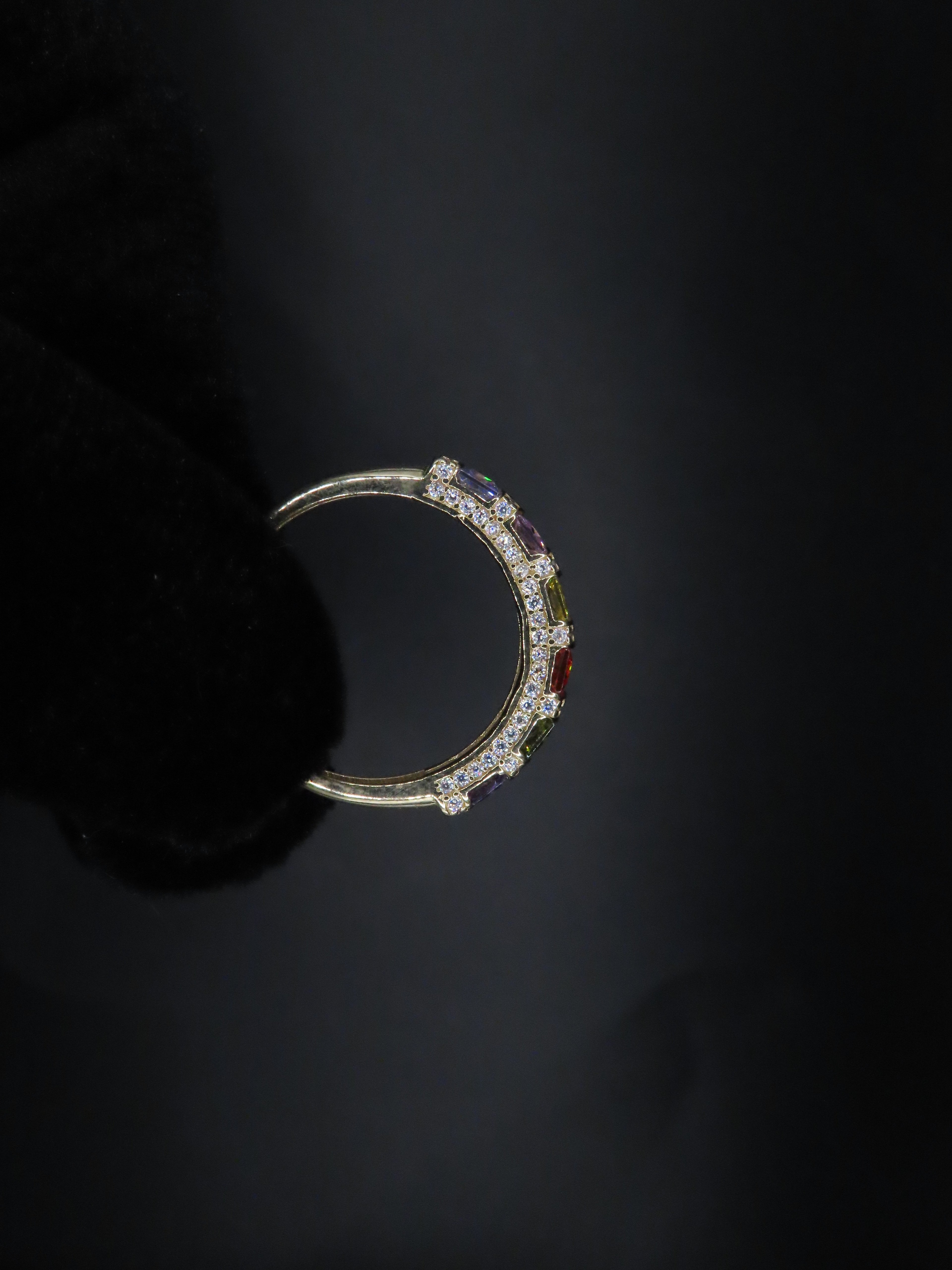 10k Gold rainbow ring