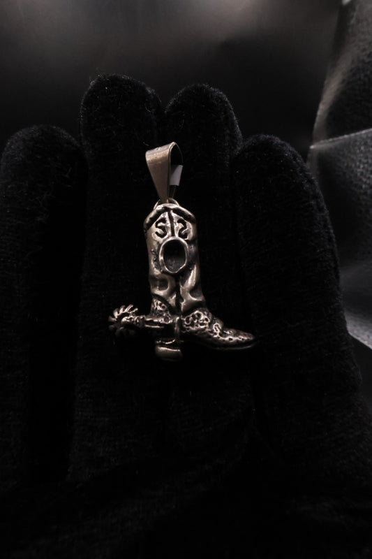 Boots pendant 925 silver