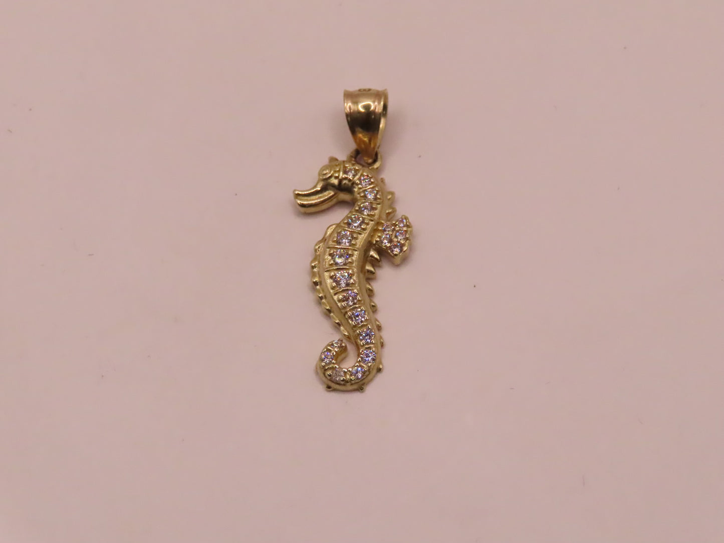 14k Gold Sea Horase
