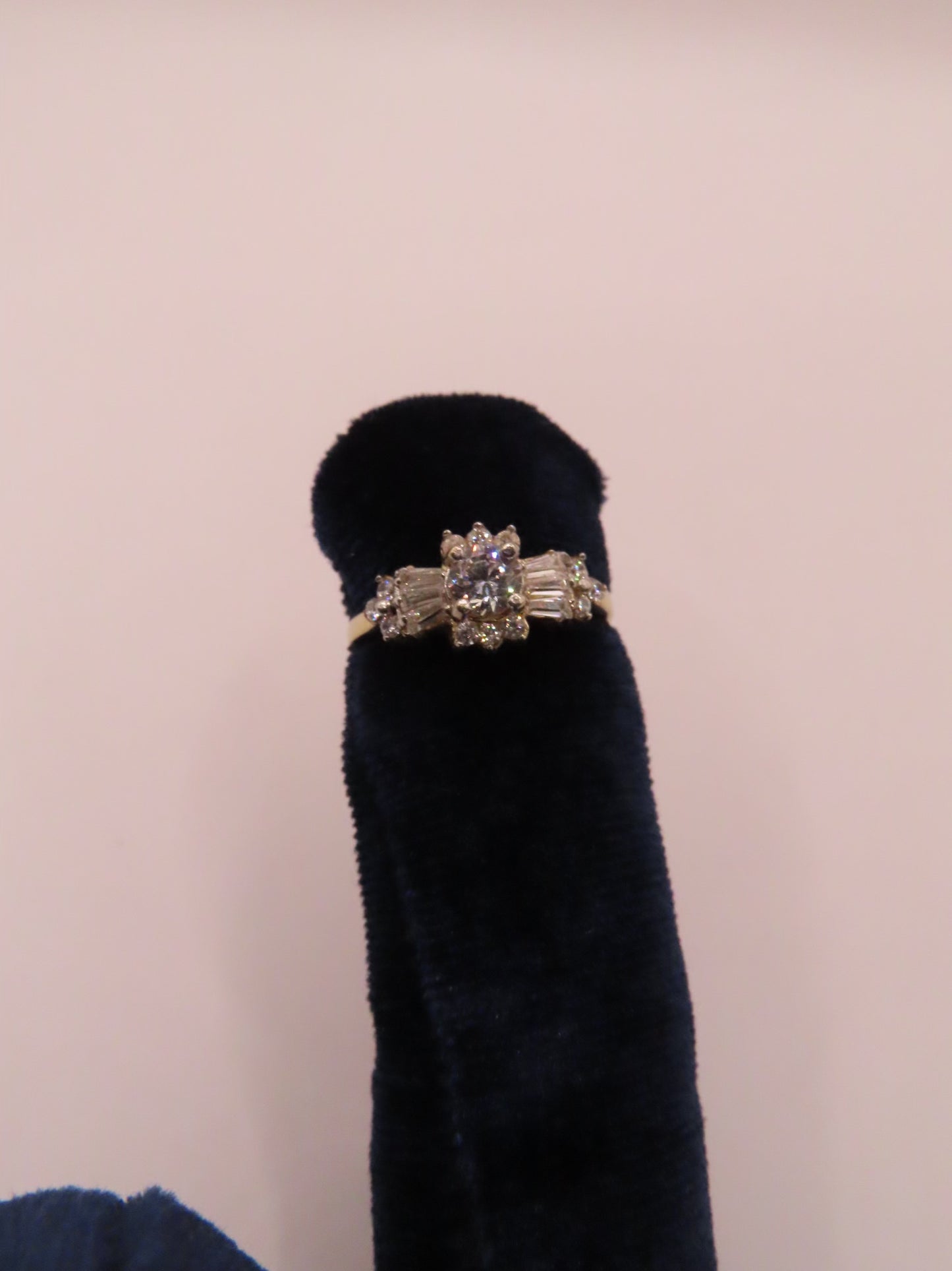 10k gold Princess ring