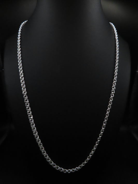 925 silver chain 22in/4mm