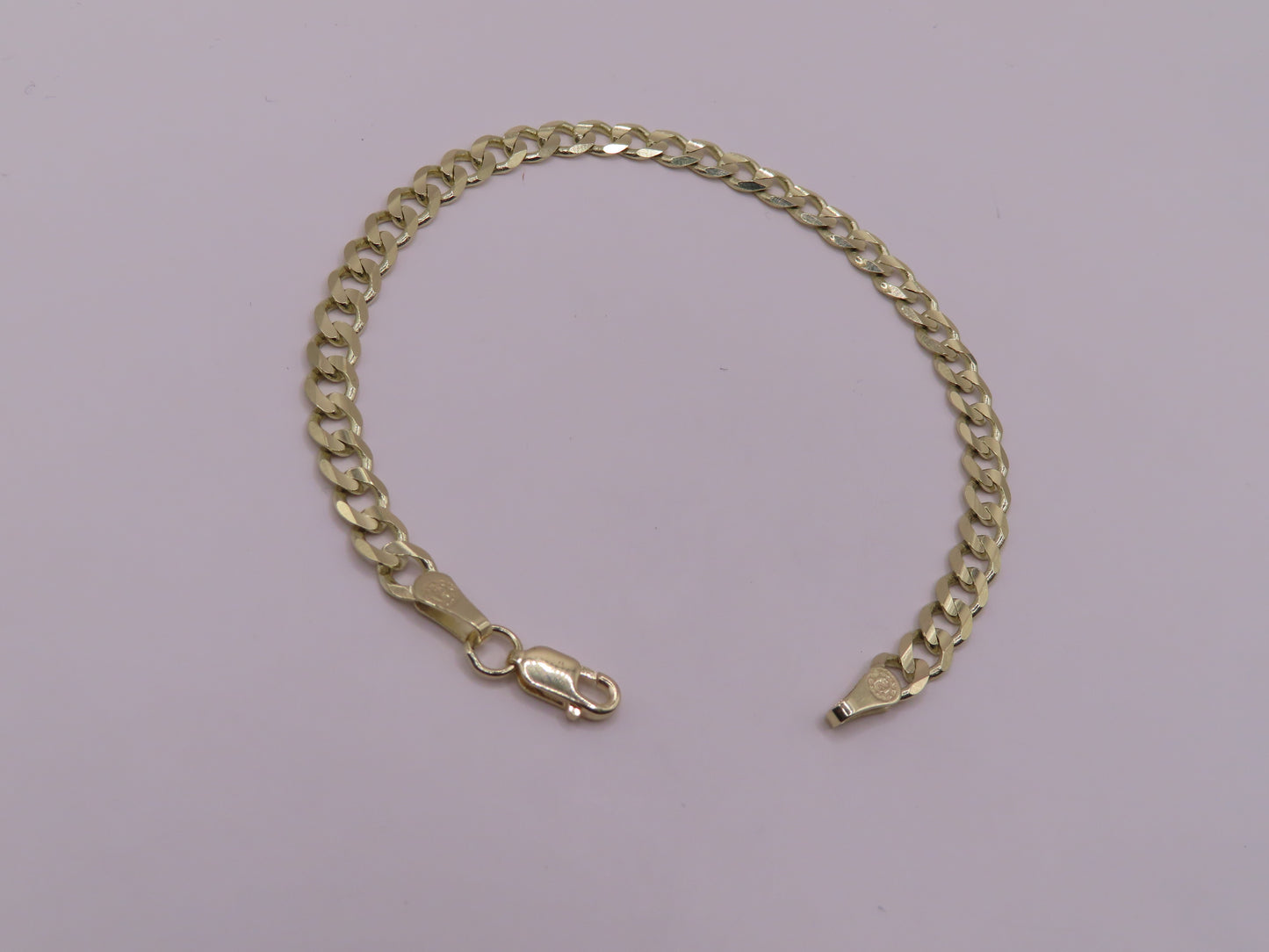 10k gold Cuban bracelet 7in/5mm (5.64g)