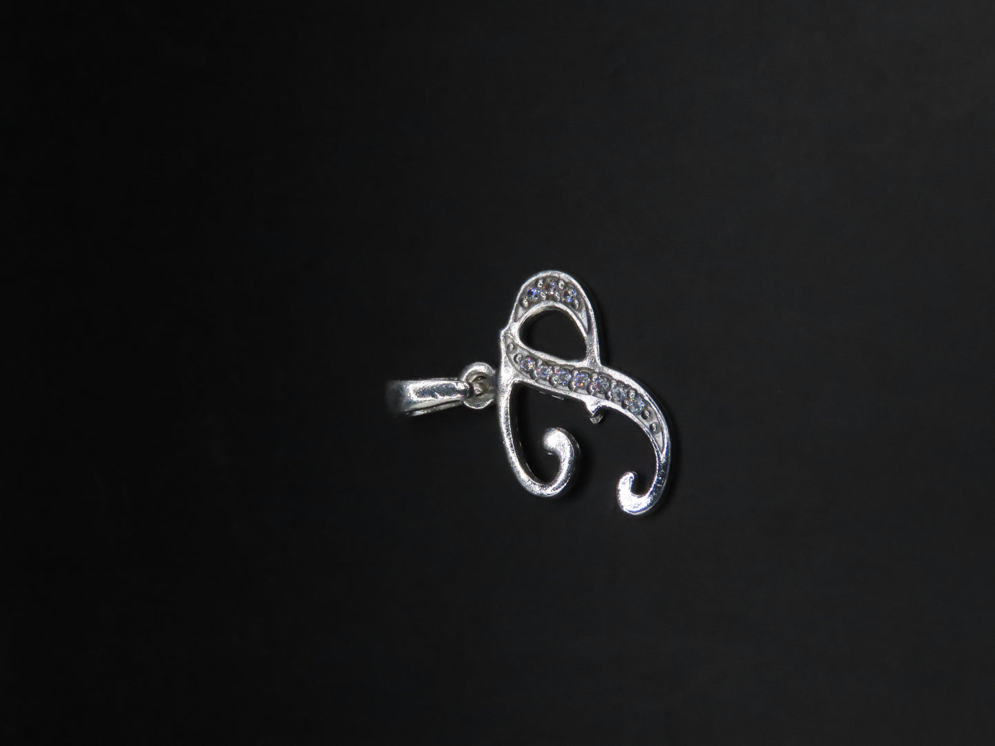 “P” 925 SILVER LETTER