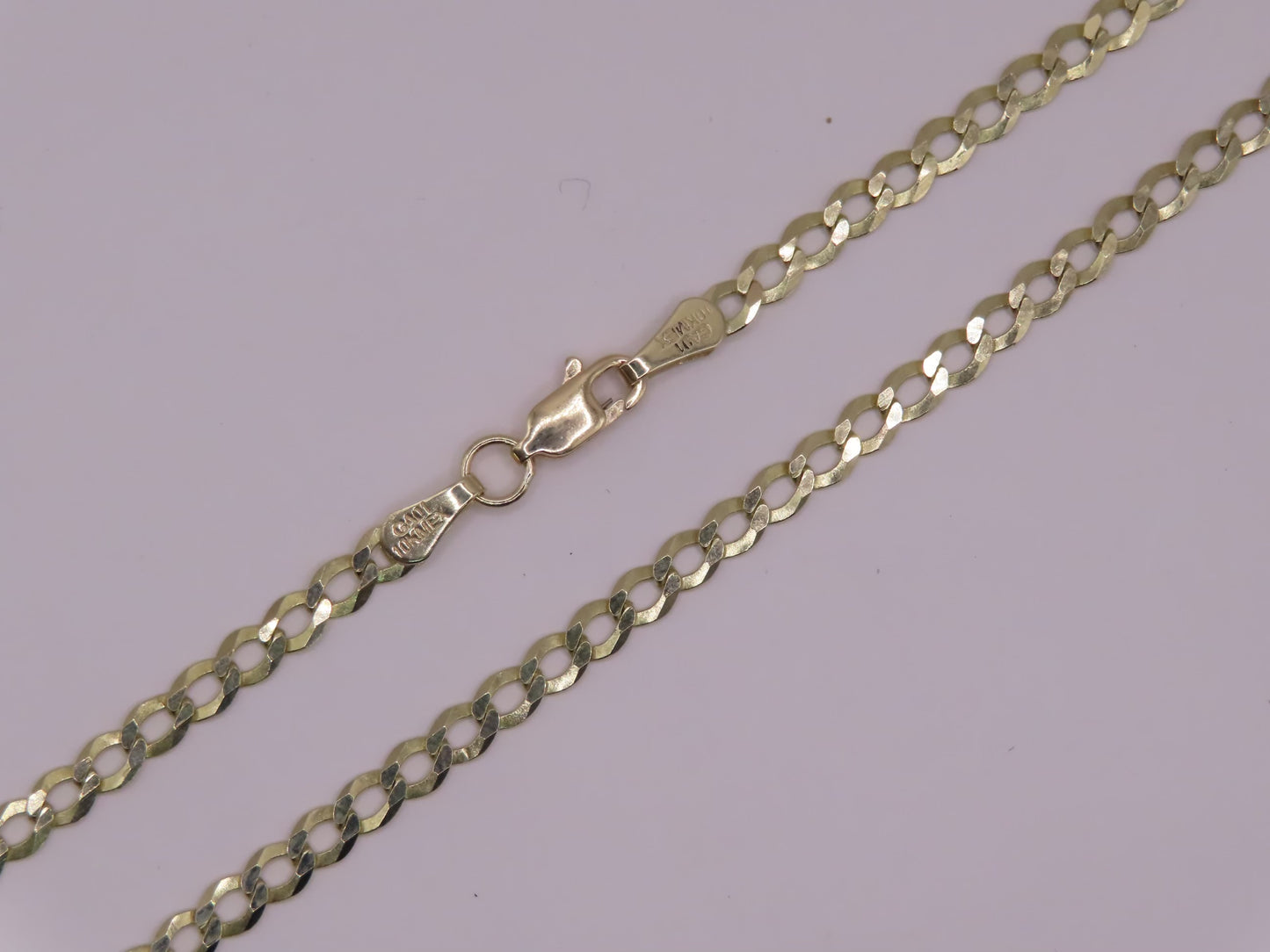 Cuban link 10k gold chain