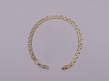 10k gold Rambo bracelet 7in/4mm