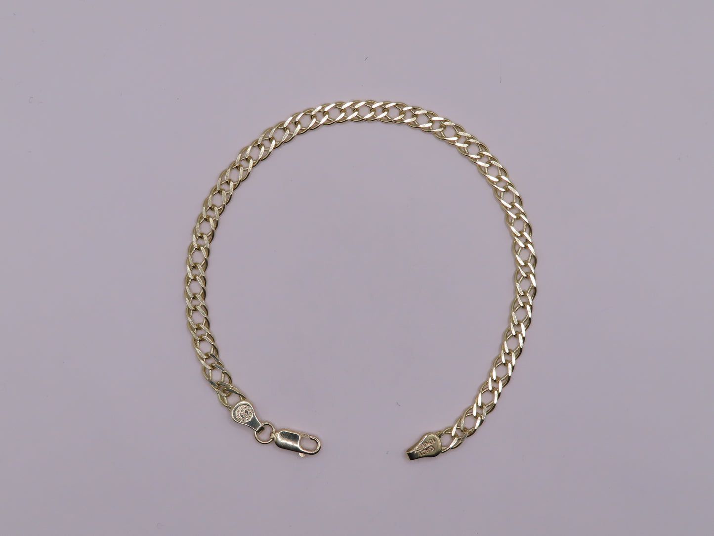 10k gold Rambo bracelet 7in/4mm