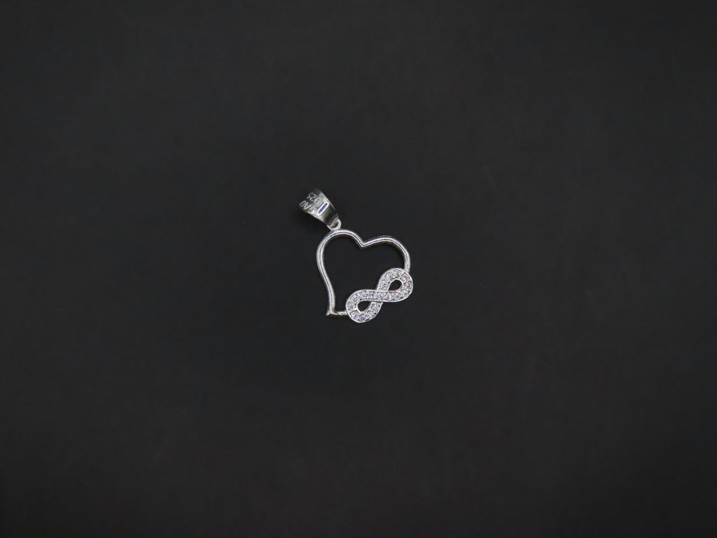 Mini heart infinite pendant