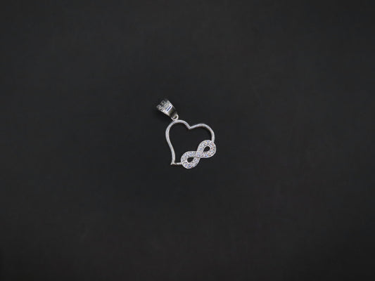 Mini heart infinite pendant