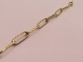 14k Gold bracelet 7in