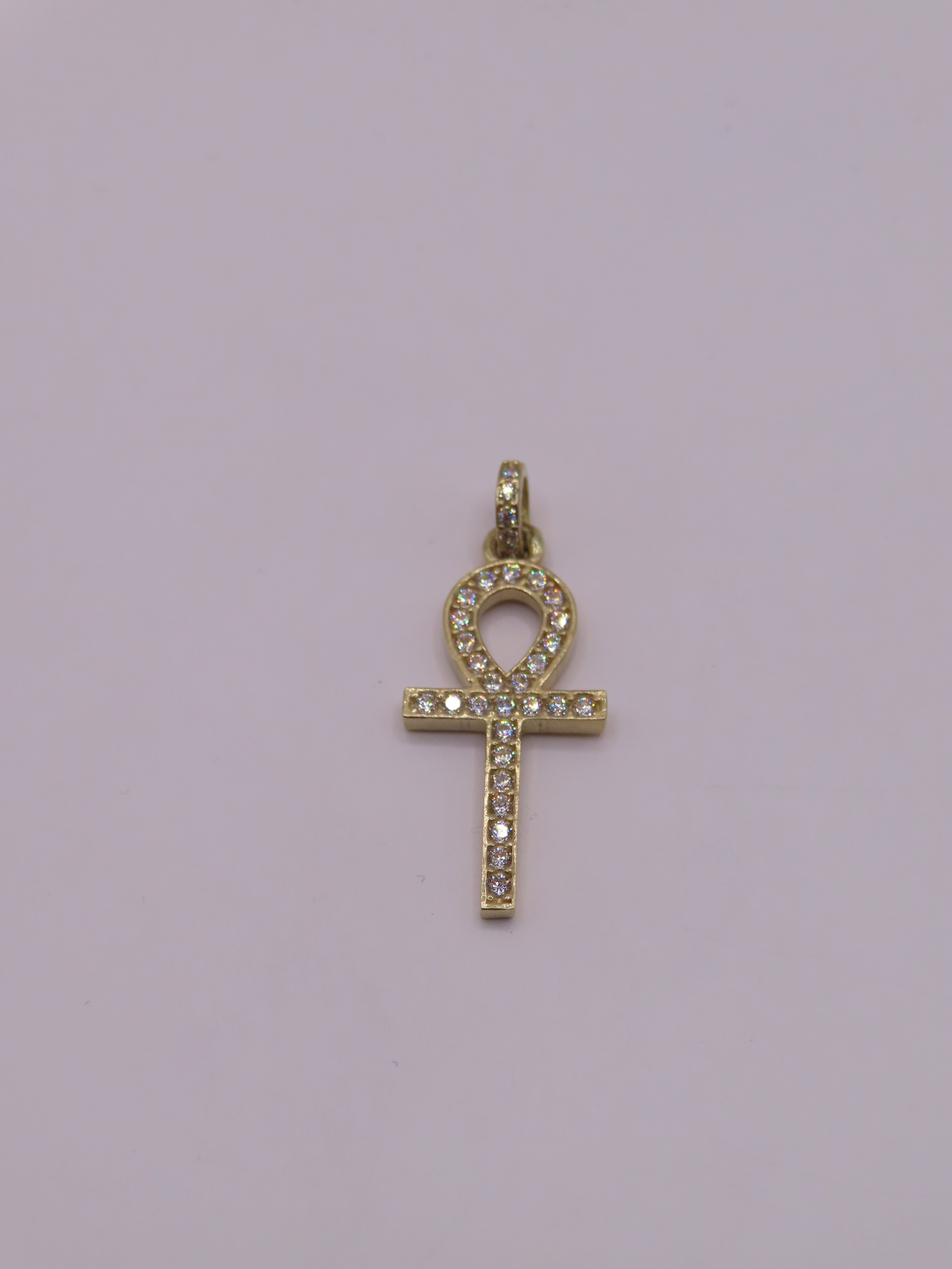 10k Gold key of life