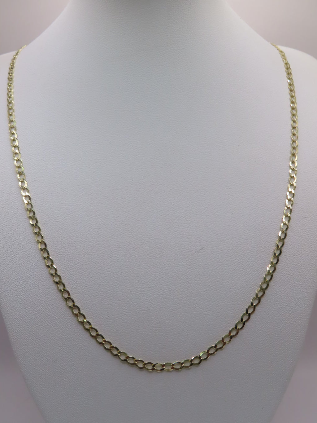 Cuban chain 21.5in/3mm (4.76g) 10k gold