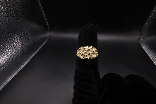 Mini nugget Ring 14k gold