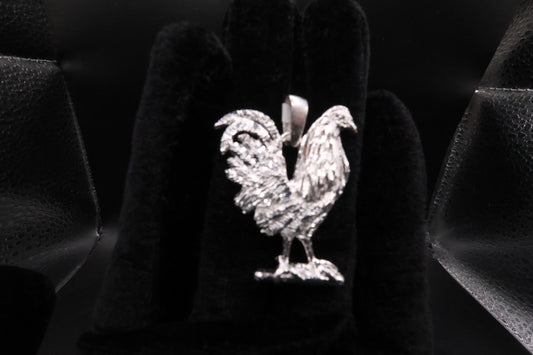 Roaster pendant 925 silver