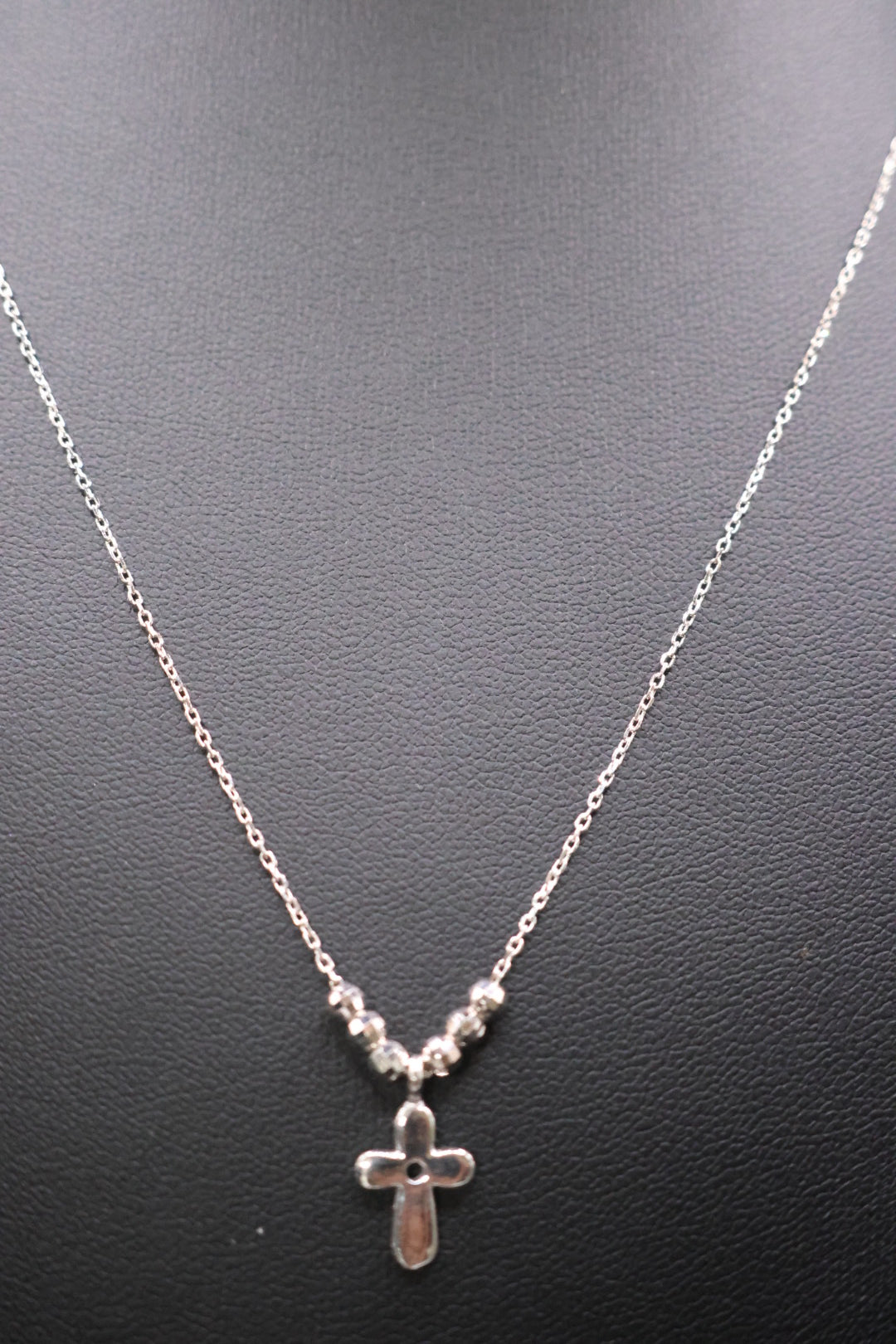 Cross necklace 925 silver