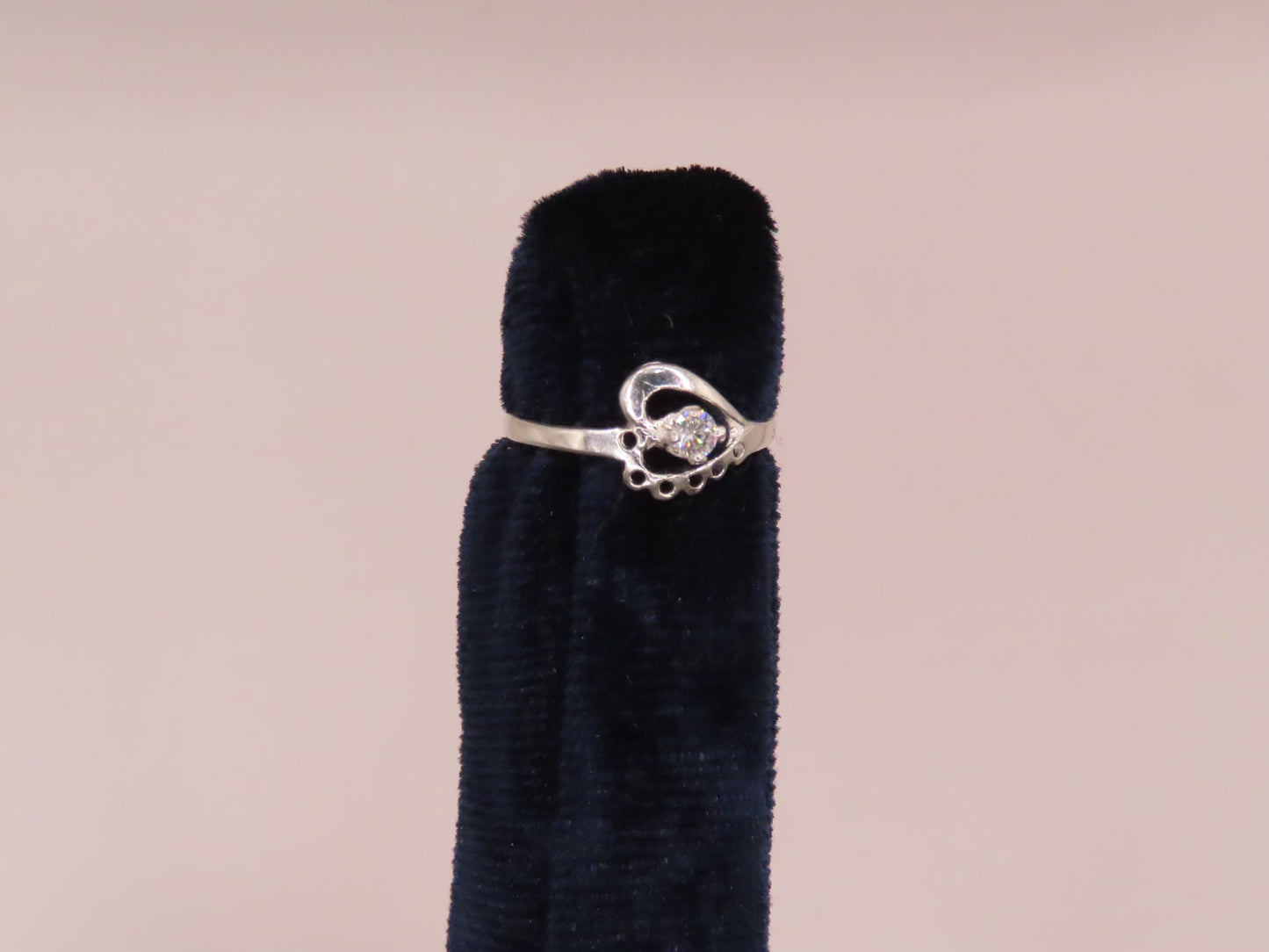 925 silver heart ring