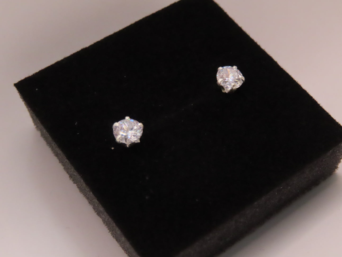925 silver zirconia earrings