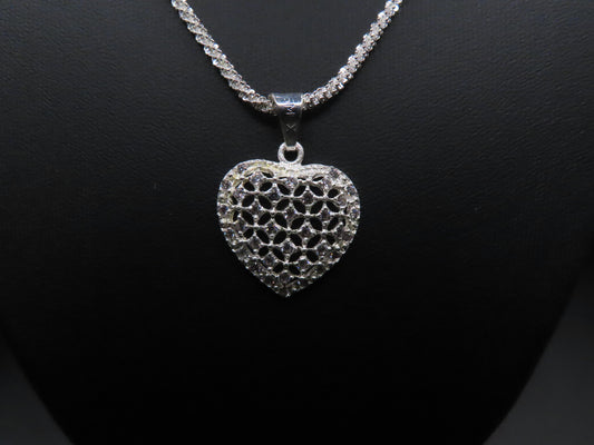 925 silver heart pendant