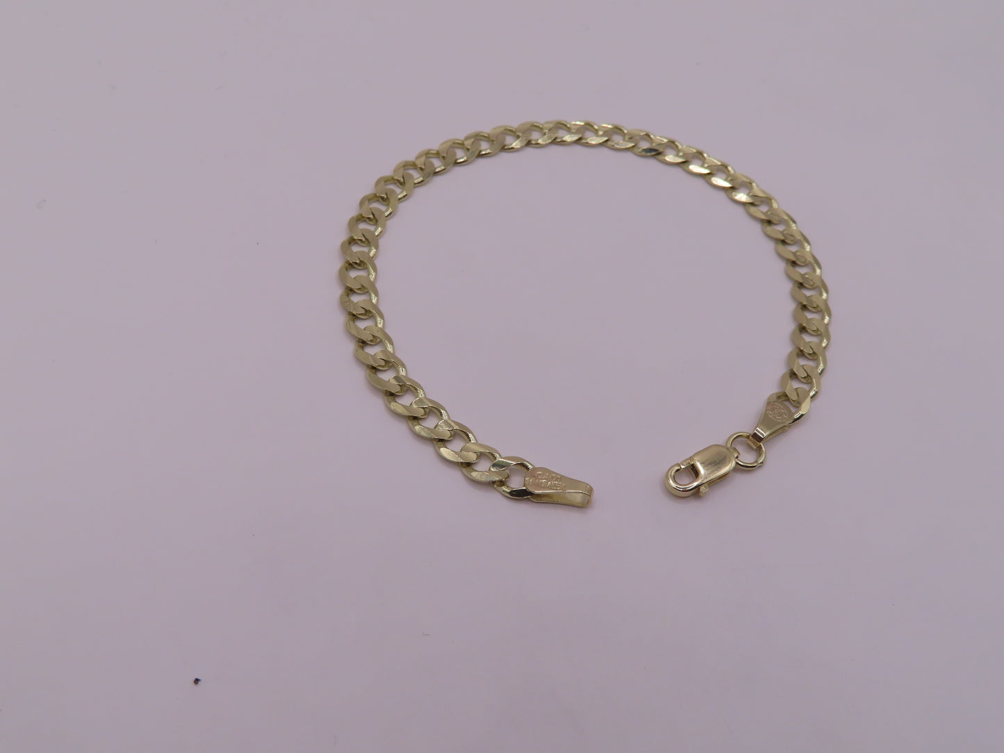 10k gold Cuban bracelet 7.5in/5mm (5.88g)