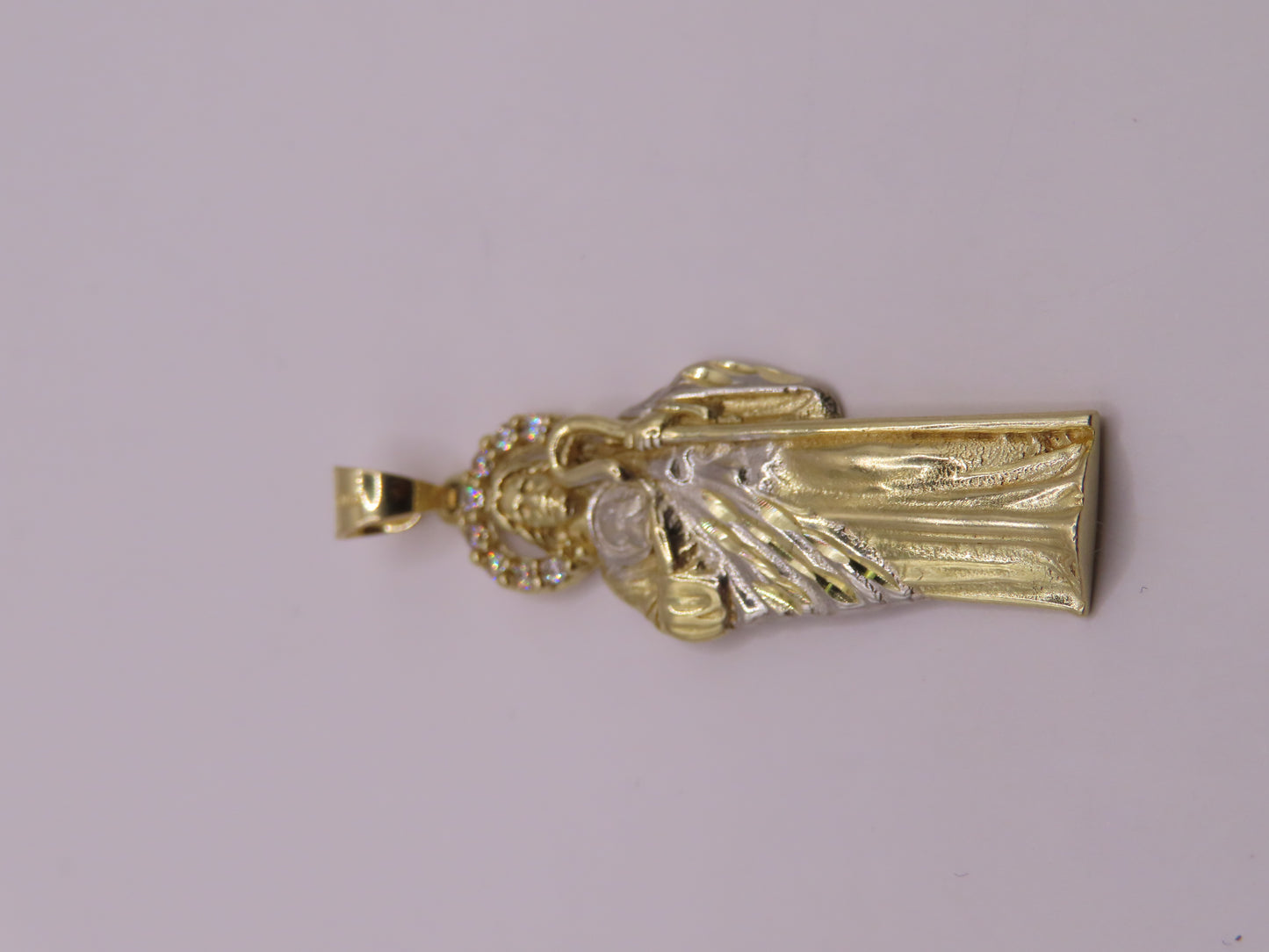 10k GOLD SAN Judas Pendant 1.5in  5g