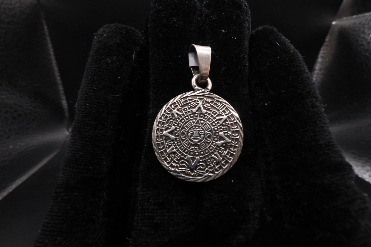 Calendario azteca pendant 925 silver