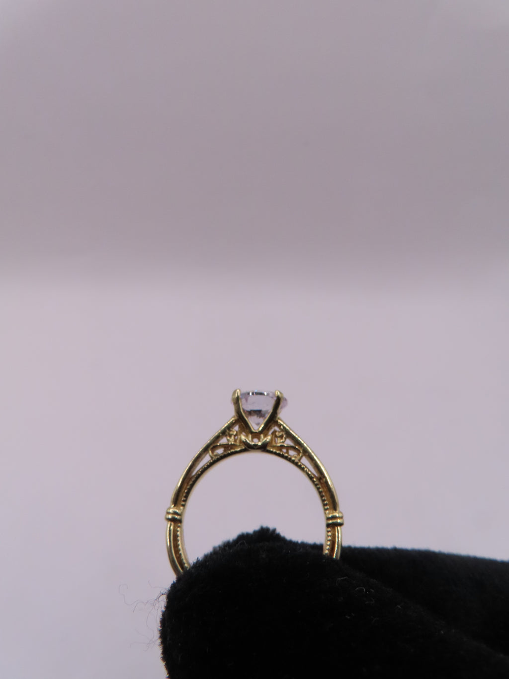 10k Gold Engagement Ring Sz 5