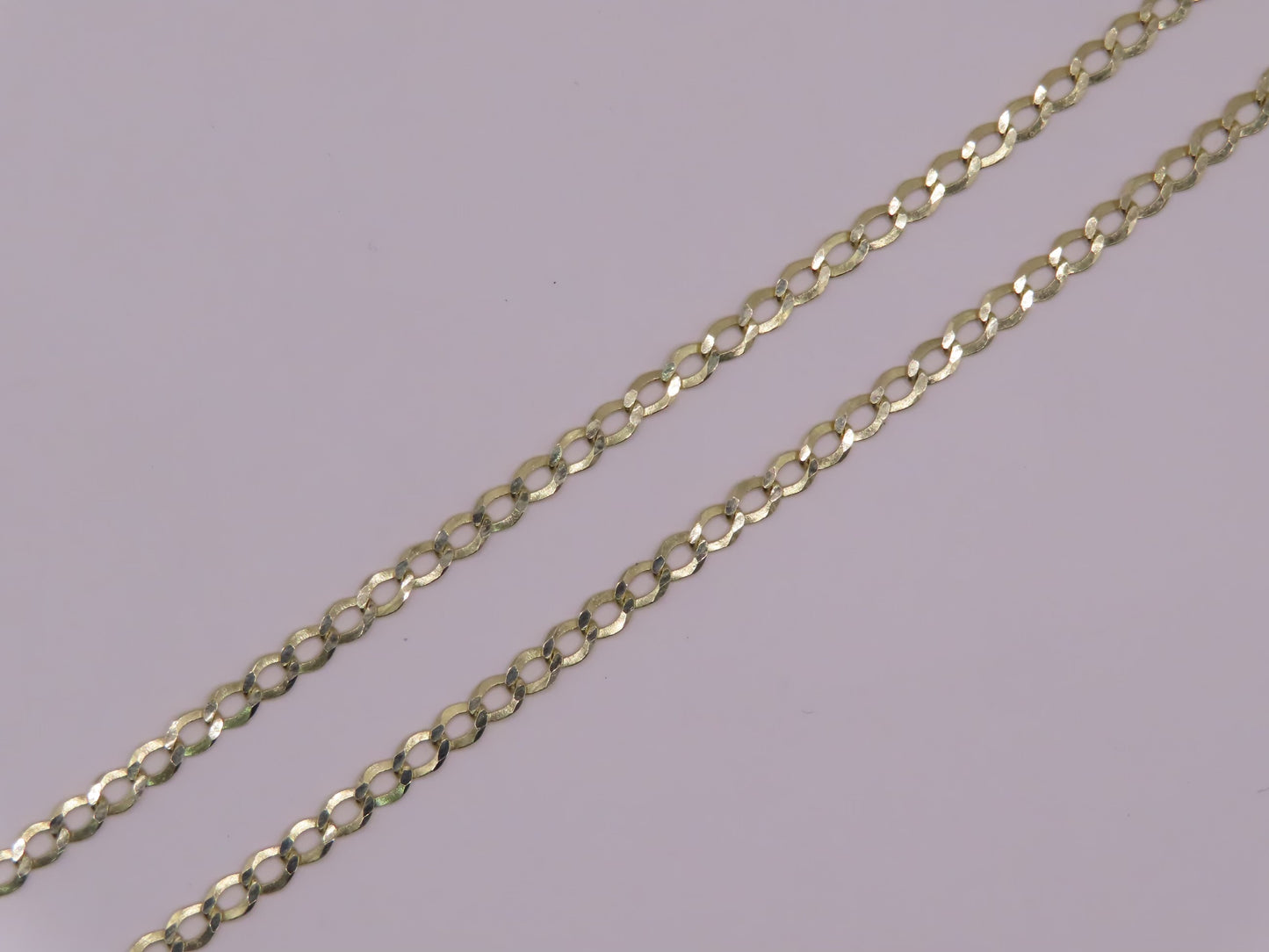 Cuban chain 21.5in/3mm (4.76g) 10k gold