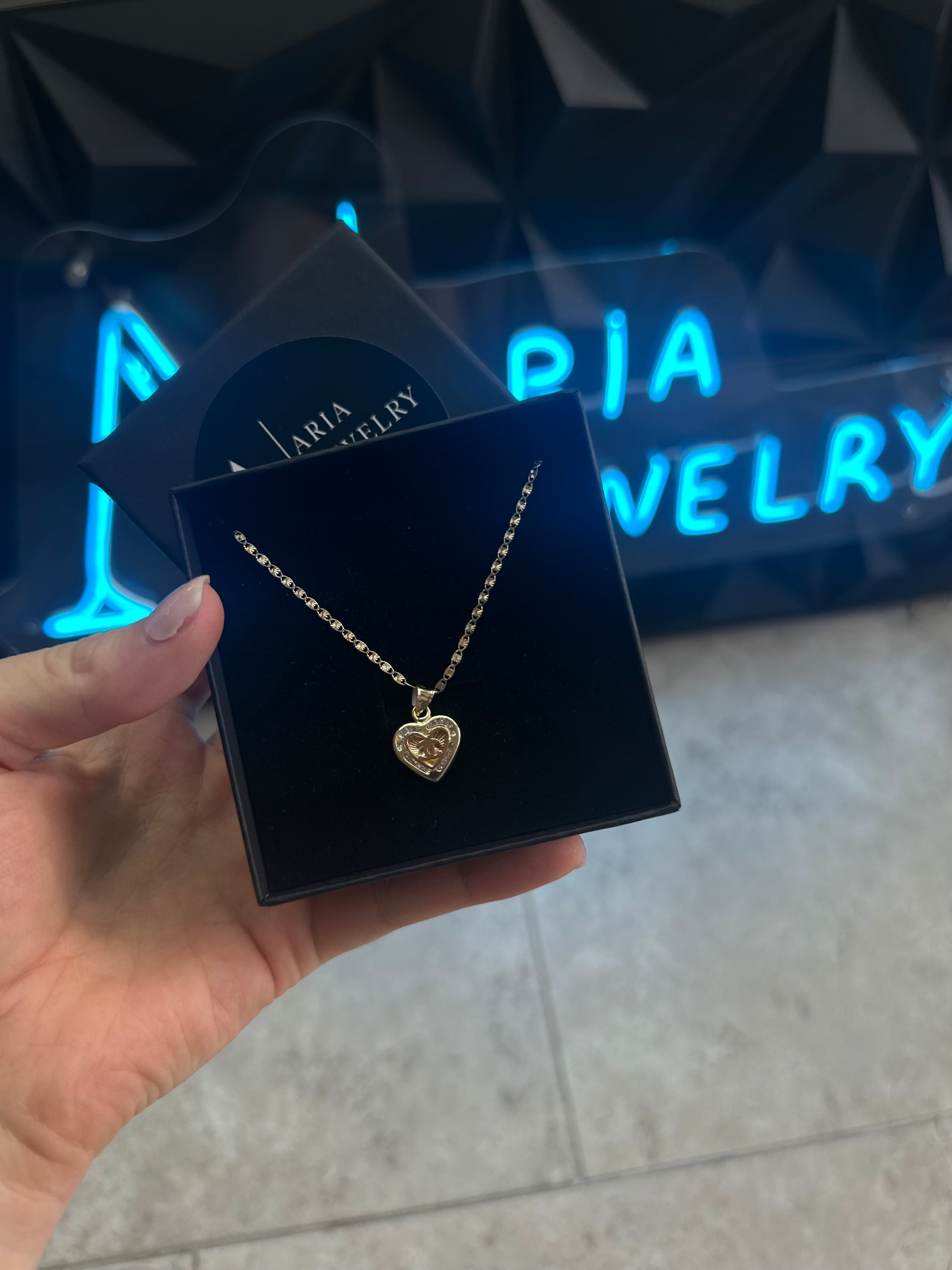 10k 3 tones  gold heat set