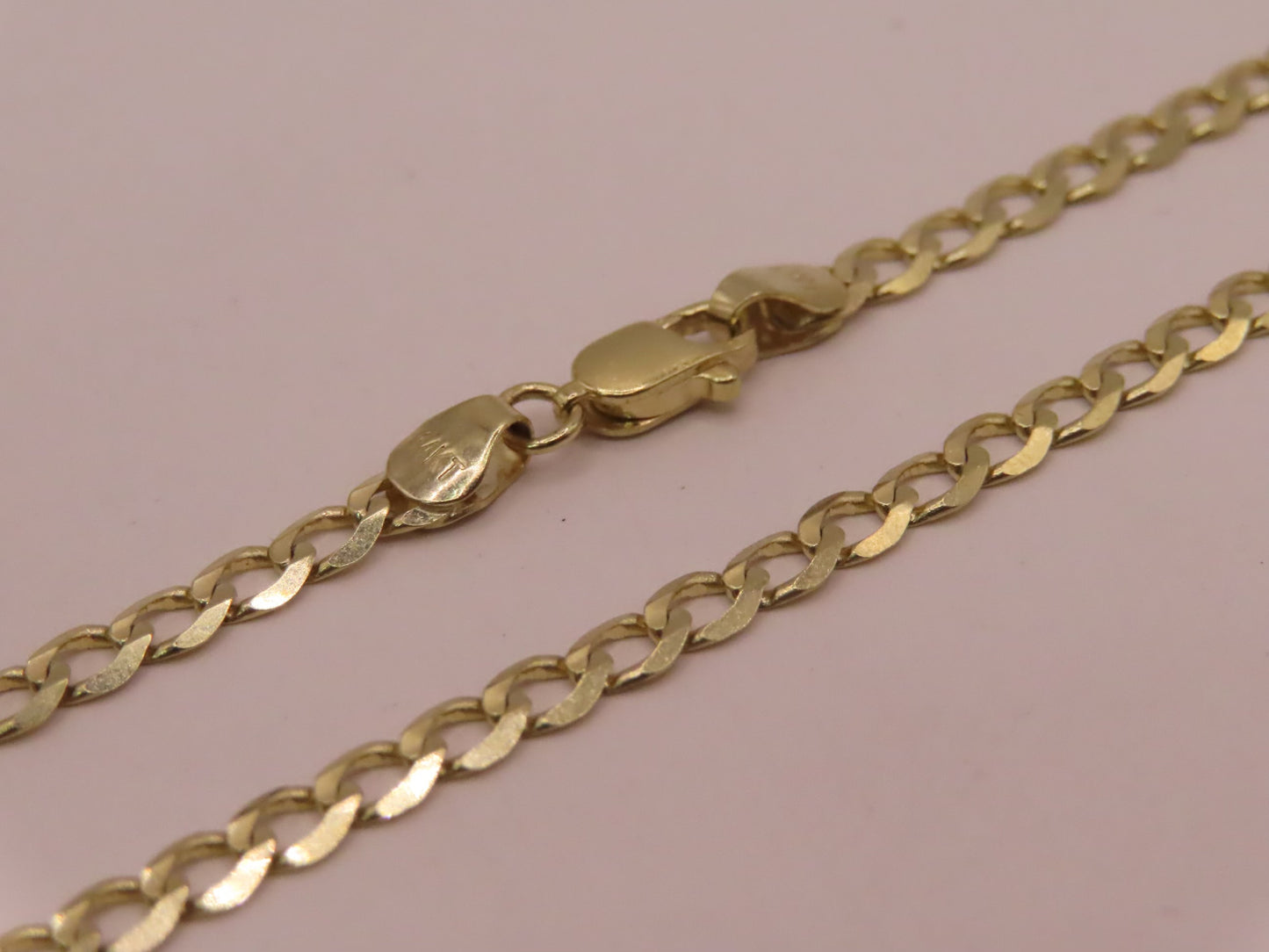 14k Gold Cuban chain 26in/3mm