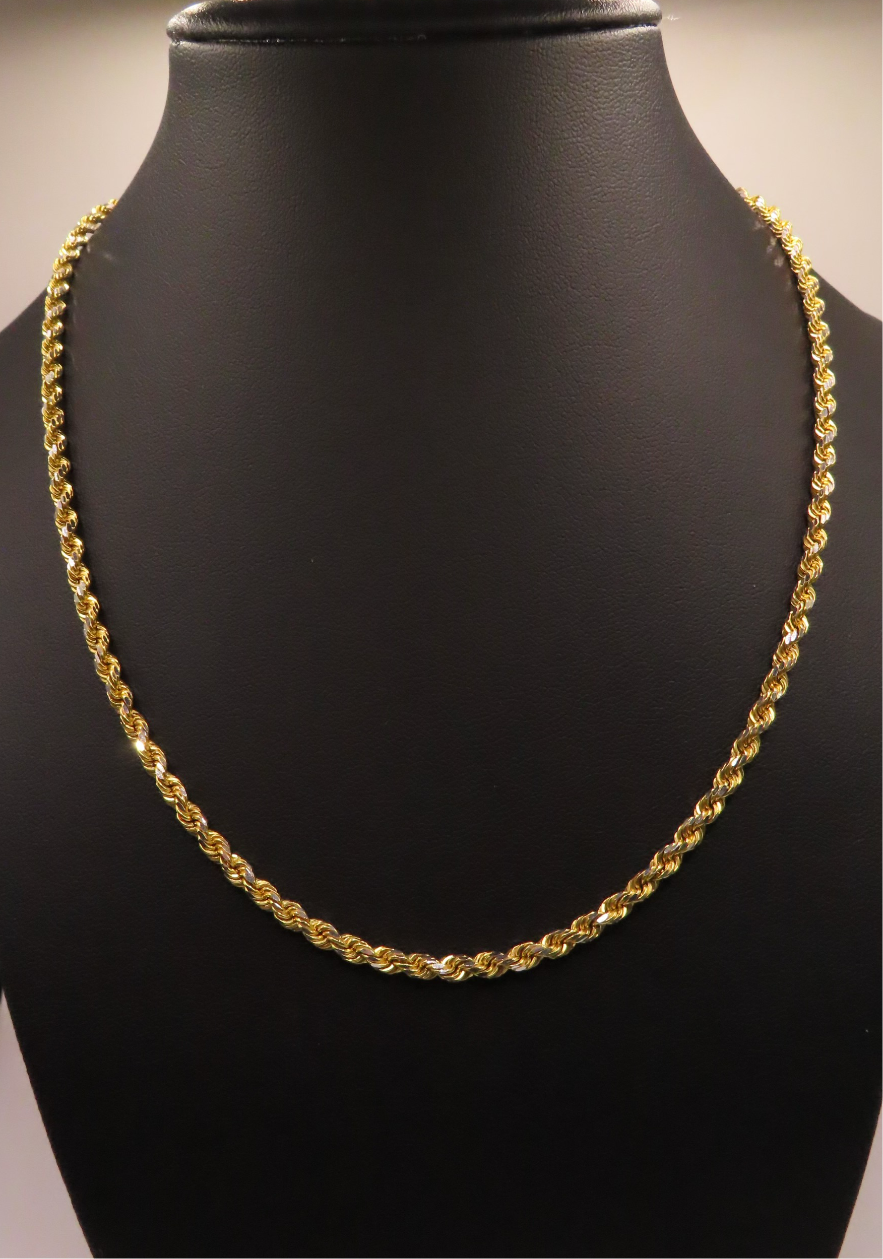 Semi hollow rope chain