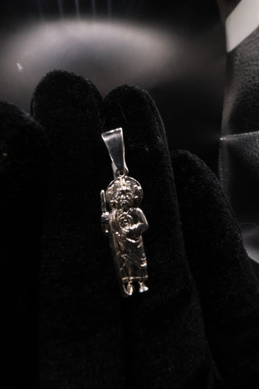 San judas pendant 925 silver