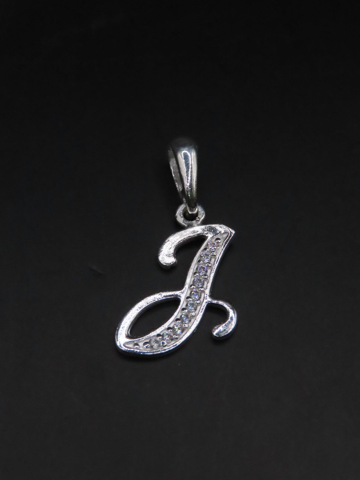 “J”925 SILVER LETTER