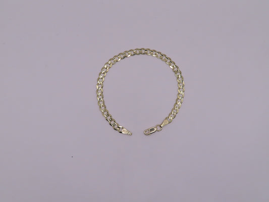 10k gold Cuban bracelet 7.5in/5mm (5.88g)