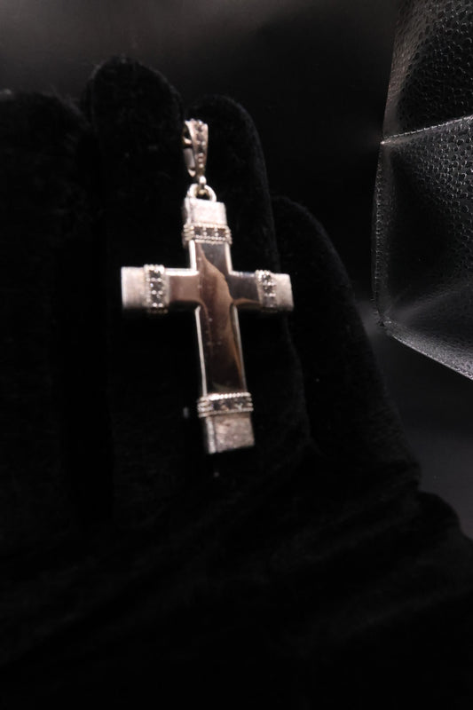 Cross pendant 925 silver